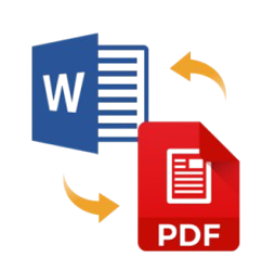 Word to PDF tool icon